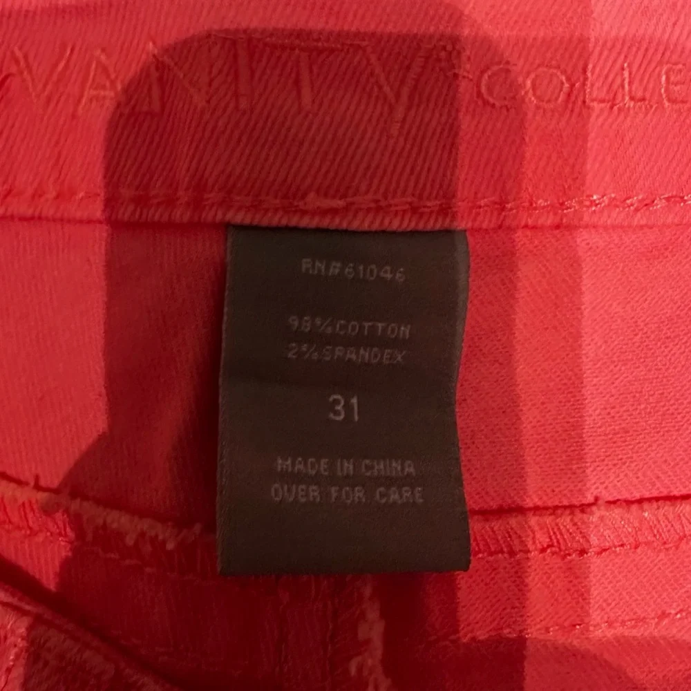 Vanity Pink Jean Shorts Casual Summer Style - Picture 2 of 6